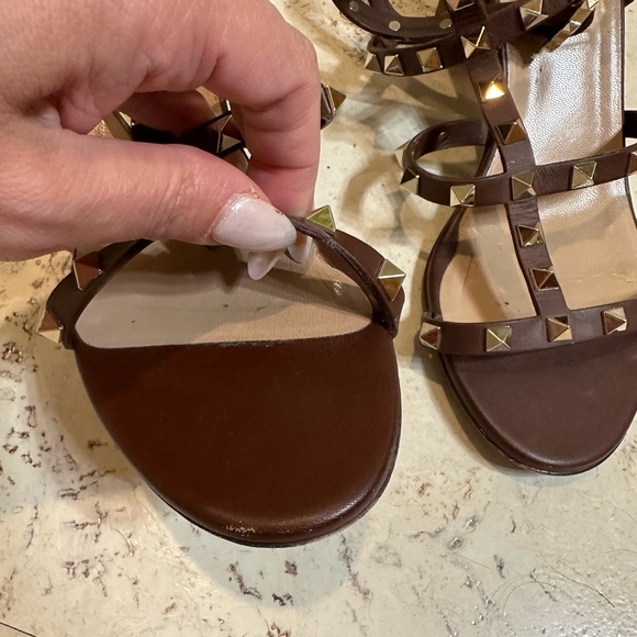 Valentino Rockstud Block Heel  Sandal - Picture 7 of 16